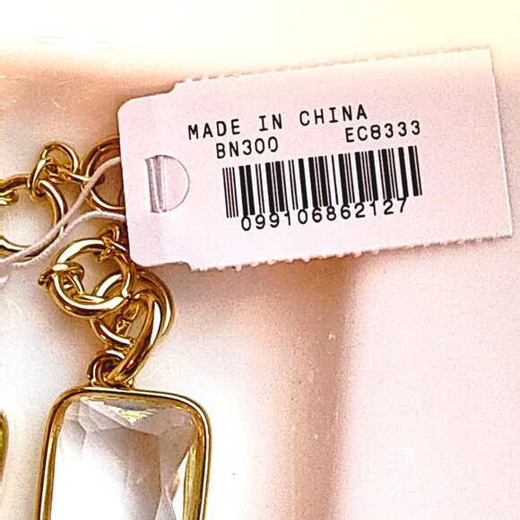 NWT J.CREW Faceted Crystal Statement Necklace - Picture 11 of 15